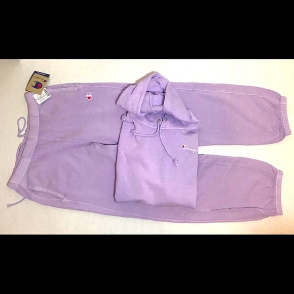 PRICE FIRM!!! 2 Pc. Set UO Champion Exclusive Lim Ed.Hoodie Jogger M set - Picture 9 of 15